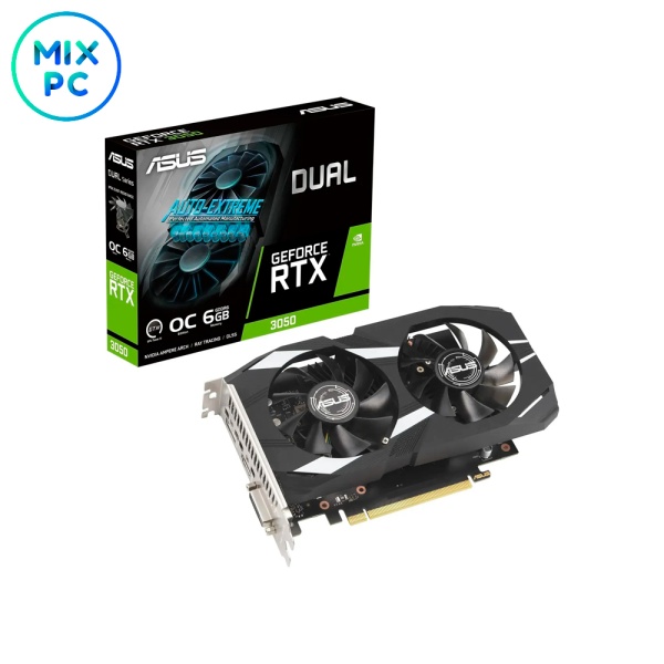Видеокарта RTX 3050 6GB ASUS DUAL DUAL-RTX3050-O6G