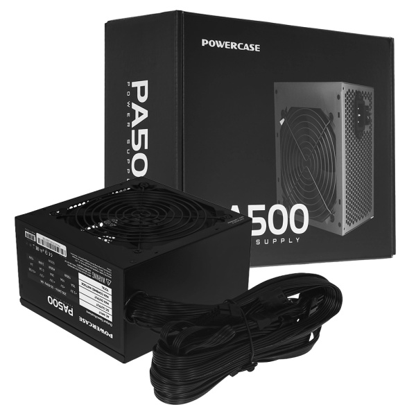 Блок питания 500W Powercase PA500
