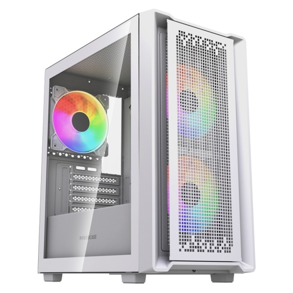 Корпус Powercase Mistral SM04 ARGB White