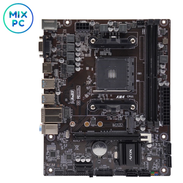 Материнская плата AM4 AFOX A520D4-MA2-V2