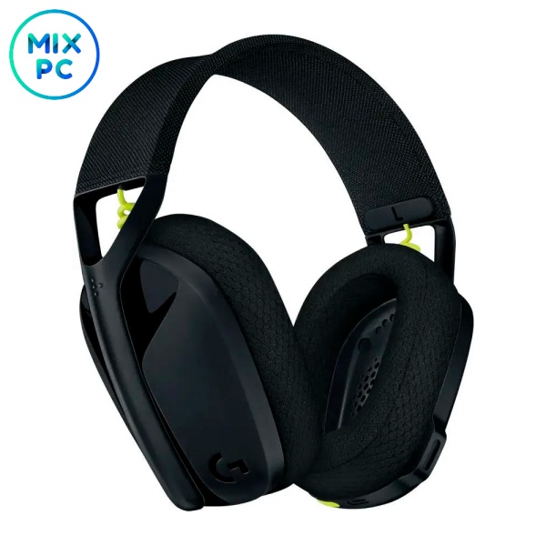 Игровые наушники Logitech G435 LIGHTSPEED Black/Yellow