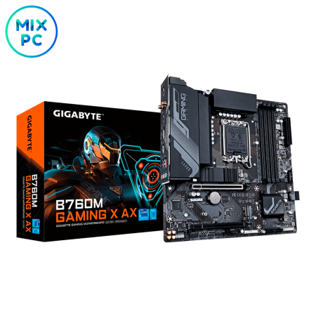 Материнская плата LGA1700 GIGABYTE B760M GAMING X AX