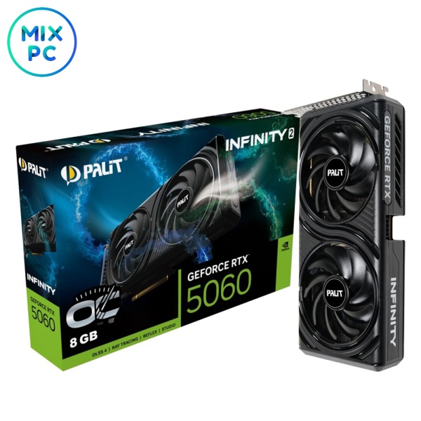 Видеокарта RTX 5060 8GB Palit INFINITY 2 OC NE75060V19P1-GB2063L