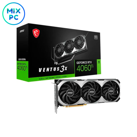 Видеокарта RTX4060Ti 8GB MSI VENTUS 3X 8GB OC