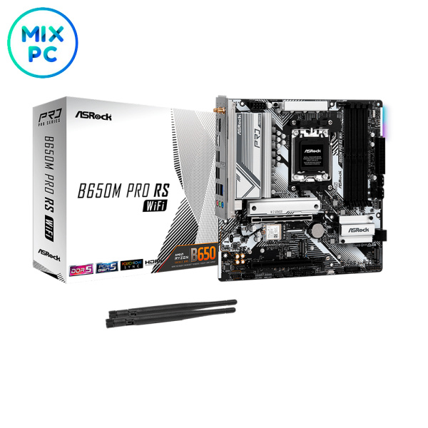 Материнская плата AM5 ASRock B650M Pro RS WiFi