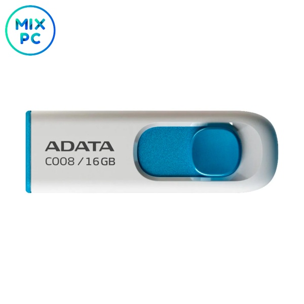 Флешка 16GB ADATA C008 White USB 2.0