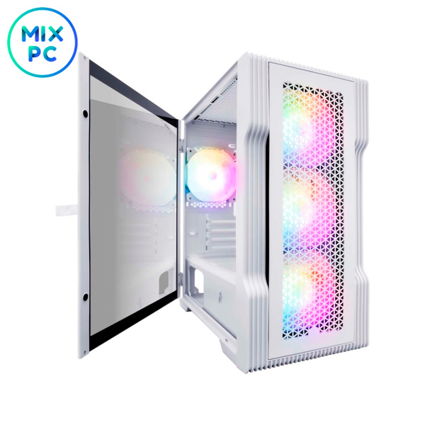 Корпус 1STPlayer TRILOBITE T3 White T3-WH-4F1-W