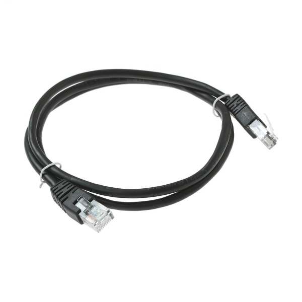 Патч-корд 1м Cablexpert PP12-1M/BK