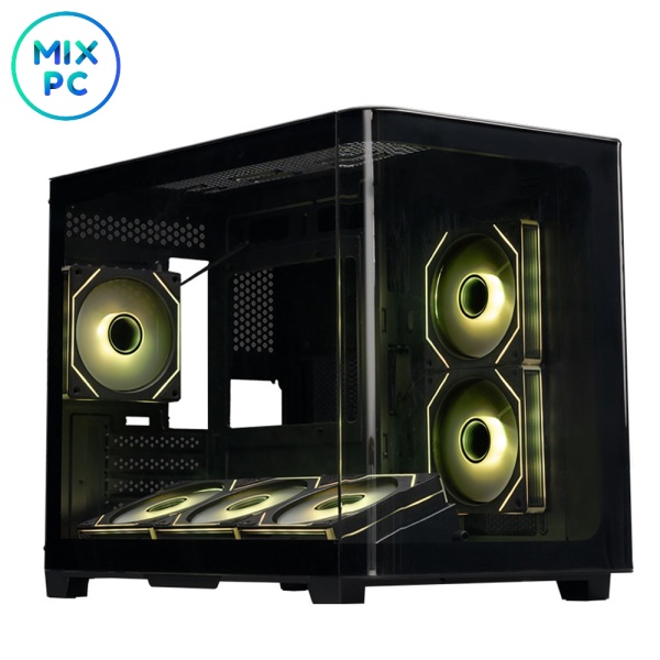 Корпус XASTRA QR500M 6ARGB-FM-C10-UC Black