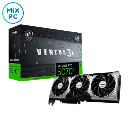 Видеокарта RTX5070Ti 16GB MSI VENTUS 3X 16G OC