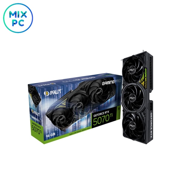 Видеокарта RTX 5070 Ti 16Gb Palit GAMINGPRO NE7507T019T2-GB2031A