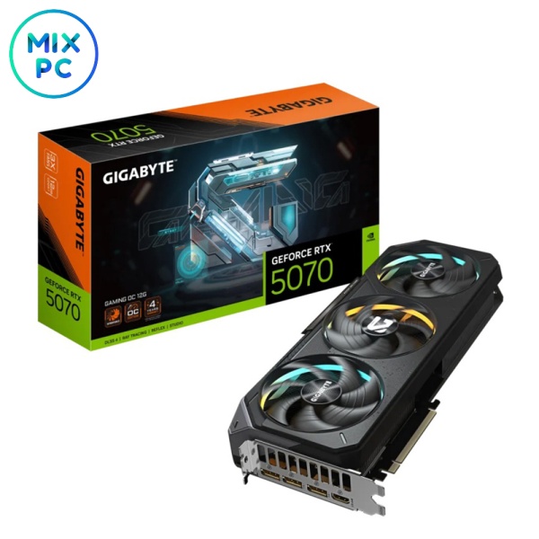 Видеокарта RTX 5070 12GB GIGABYTE GAMING OC GV-N5070GAMING OC-12GD
