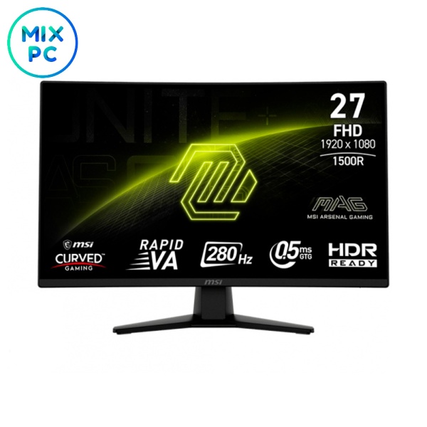 Монитор 27" MSI MAG 274CXF Black 1920x1080, VA, 280 Гц