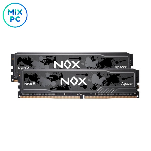 Оперативная память DDR5 32GB (2x16GB) 5600MHz Apacer NOX AH5U32G56C522MBAA-2