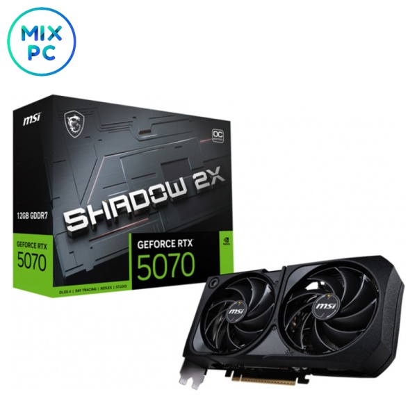 Видеокарта RTX 5070 12GB MSI SHADOW 2X OC