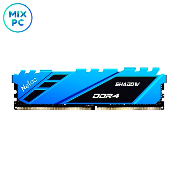Модуль памяти DDR4 16GB 3200MHz Netac Shadow Blue NTSDD4P32SP-16B