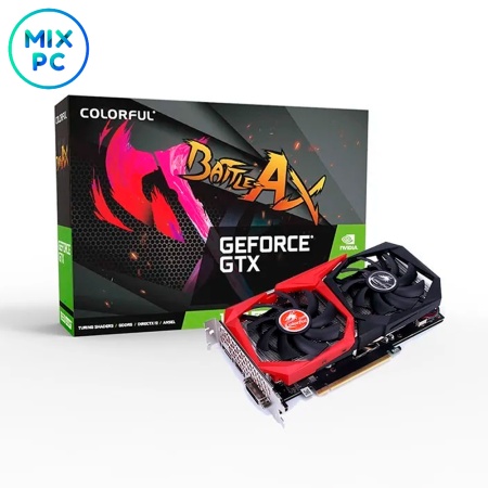 Видеокарта GTX1650 4GB Colorful EX 4GD6-V