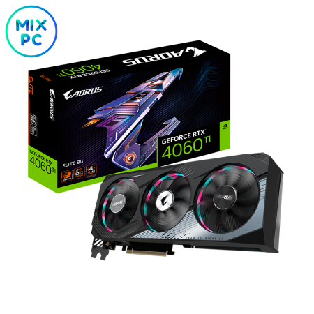 Видеокарта RTX4060Ti 8Gb Gigabyte GV-N406TAORUS E-8GD