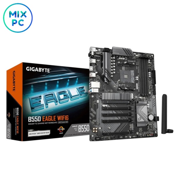 Материнская плата AM4 GIGABYTE B550 EAGLE WIFI6
