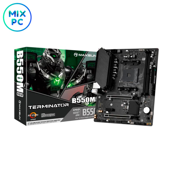 Материнская плата AM4 MAXSUN B550M TERMINATOR