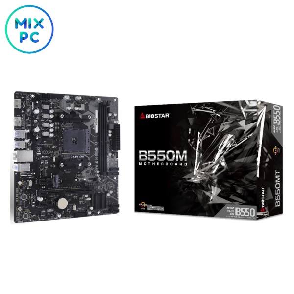 Материнская плата AM4 Biostar B550MT