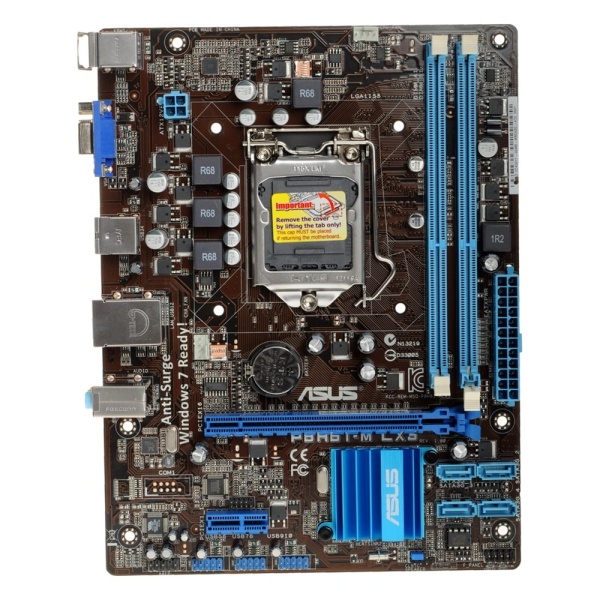 Материнская плата LGA1155 ASUS P8H61-M LX3 Б/у