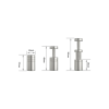 Держатель видеокарты VC-16 Silver Mini