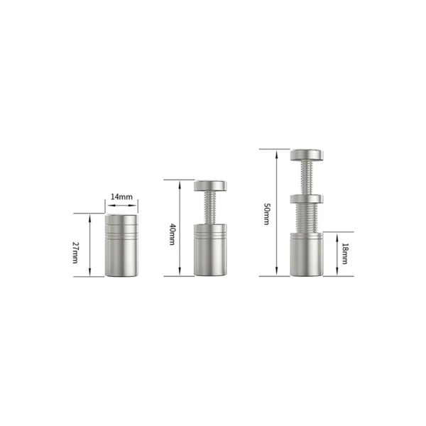 Держатель видеокарты VC-16 Silver Mini