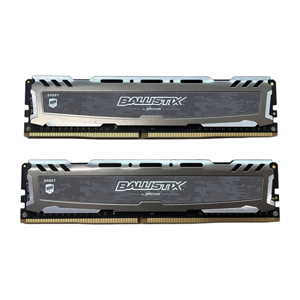 Оперативная память DDR4 16GB (2x8GB) 3000MHz CL15 Crucial Ballistix BLS8G4D30AESBK.M8FE Б/у