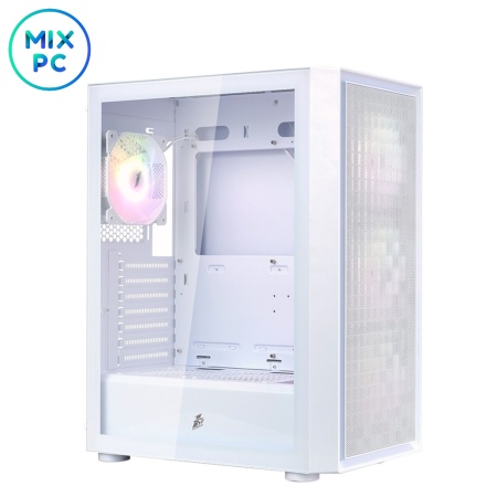 Корпус 1STPLAYER Gо6 ARGB White Go6-WH-4F7-W