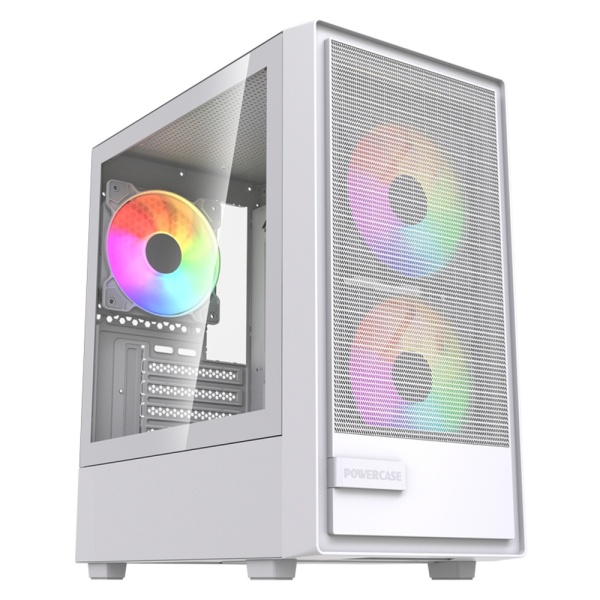Корпус Powercase Mistral SM02 ARGB White