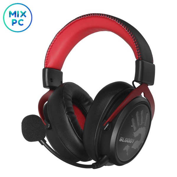 Игровые беспроводные наушники A4tech Bloody MR590 Sports Red