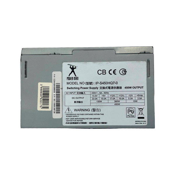 Блок питания 450W POWER MAN IP-S450HQ7 Б/у