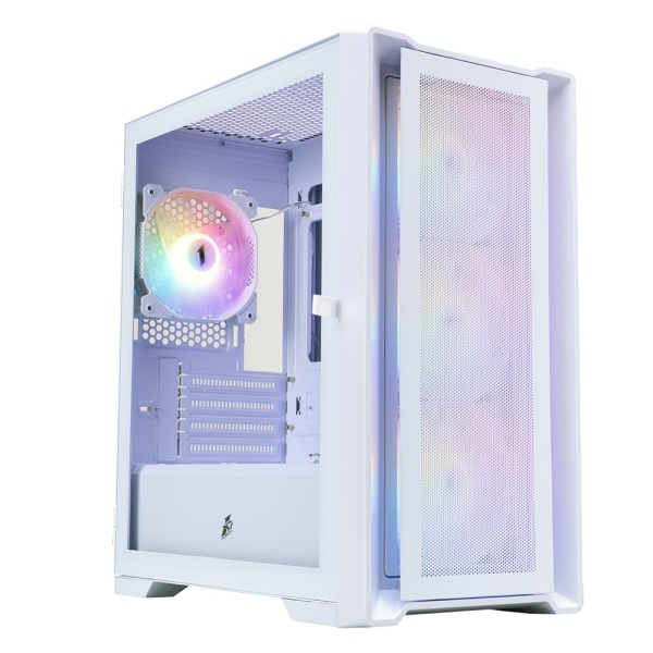 Корпус 1STPlayer TRILOBITE T4 MESH FRGB White