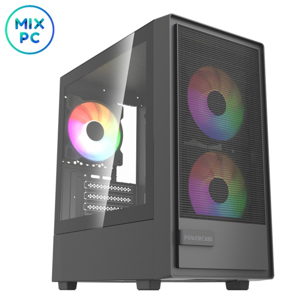 Корпус Powercase Mistral SM02 ARGB Black