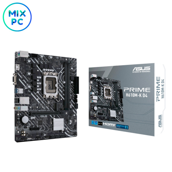 Материнская плата LGA1700 ASUS PRIME H610M-K D4