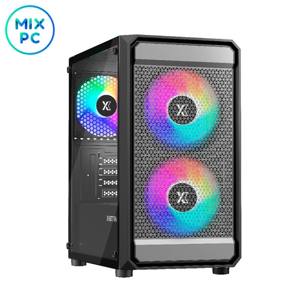 Корпус XASTRA A303M 3FRGB Black