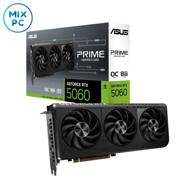 Видеокарта RTX 5060 8GB ASUS PRIME OC PRIME-RTX5060-O8G