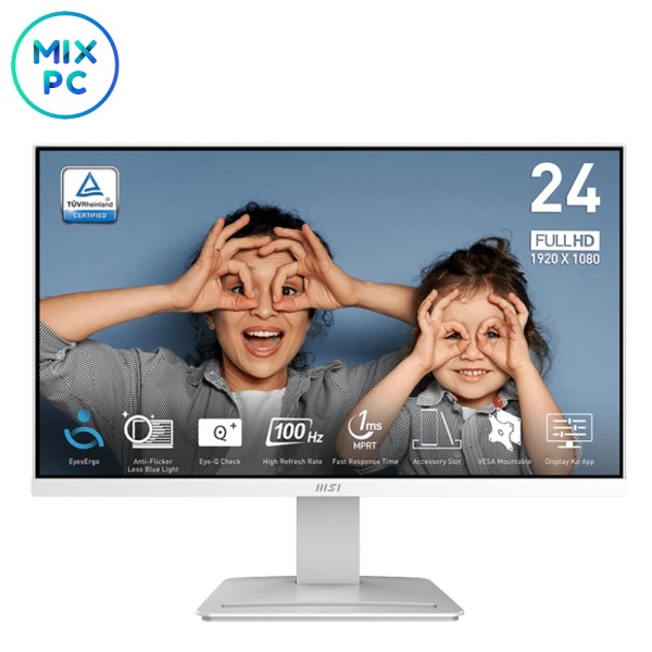 Монитор 23.8" MSI Pro MP2412W 1920x1080, VA, 100 Гц