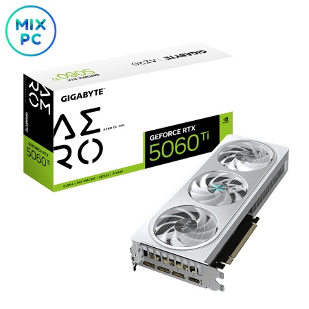 Видеокарта RTX 5060 Ti 16GB GIGABYTE GeForce AERO OC GV-N506TAERO OC-16GD