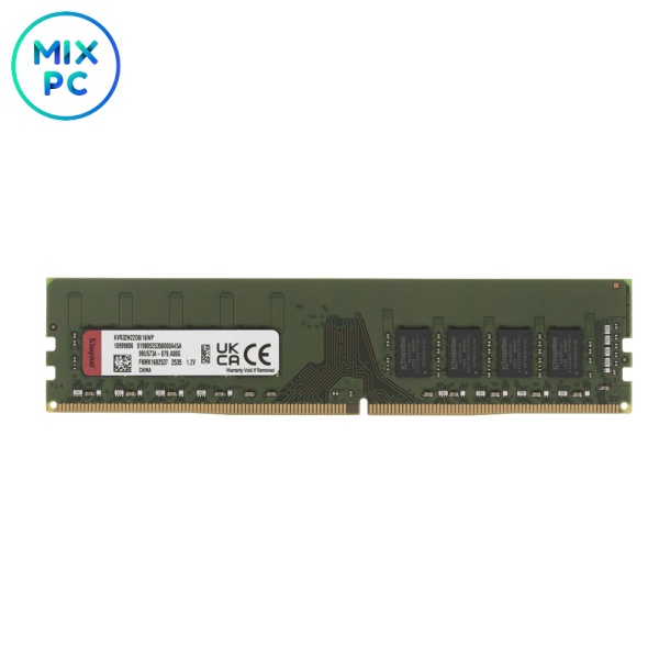 Модуль памяти DDR4 16GB 3200MHz CL22 Kingston KVR32N22D8/16