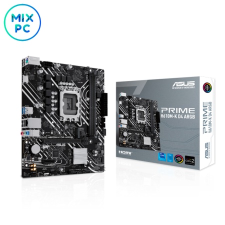 Материнская плата LGA1700 ASUS PRIME H610M-K D4 ARGB