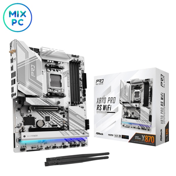 Материнская плата AM5 ASRock X870 PRO RS WIFI