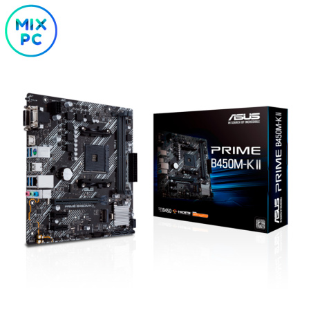 Материнская плата AM4 ASUS PRIME B450M-K II