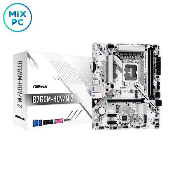 Материнская плата LGA1700 ASRock B760M-HDV/M.2