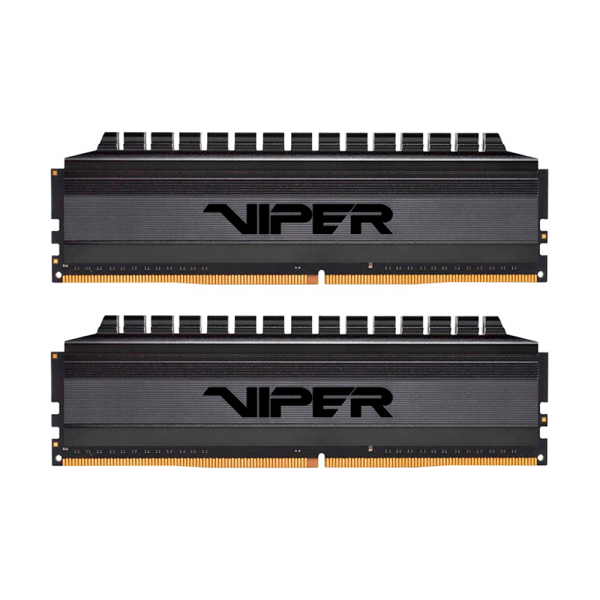 Оперативная память DDR4 16GB (2x8GB) 3200MHz Patriot Viper 4 Blackout PVB416G320C6K