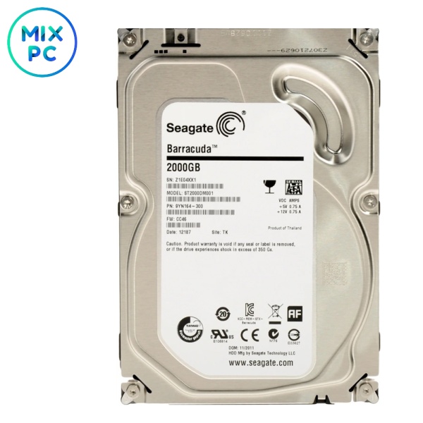 Накопитель HDD 3.5" 2TB Seagate Barracuda ST2000DM001 Б/у