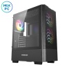 Корпус Powercase Mistral AY3B ARGB Black